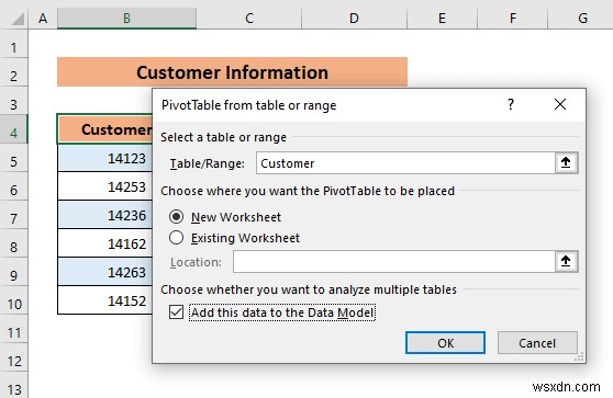 Excel में टेबल्स के बीच संबंध कैसे बनाएं (3 तरीके)