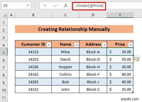 Excel में टेबल्स के बीच संबंध कैसे बनाएं (3 तरीके)