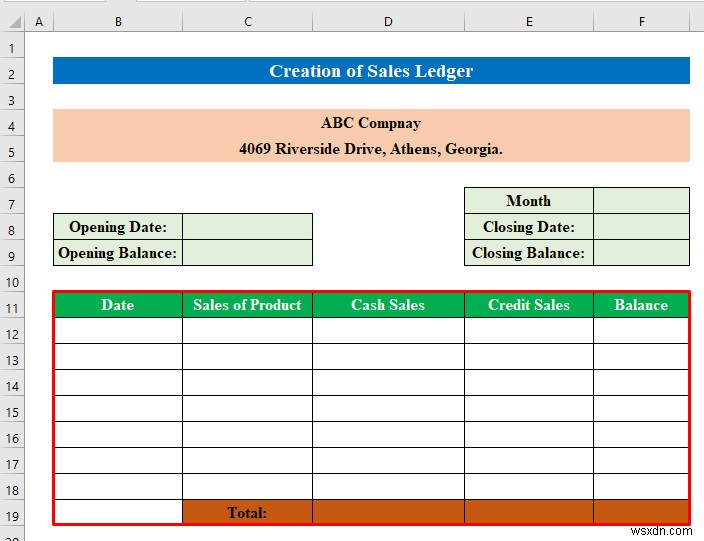 Excel में बिक्री और खरीद लेजर कैसे बनाएं