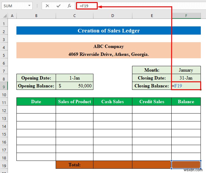 Excel में बिक्री और खरीद लेजर कैसे बनाएं