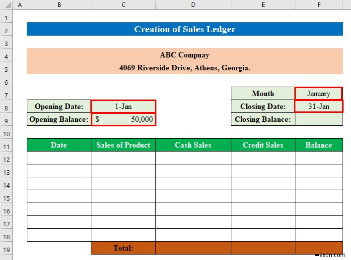 Excel में बिक्री और खरीद लेजर कैसे बनाएं