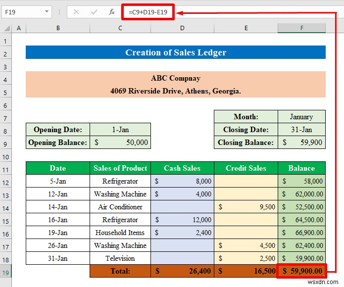 Excel में बिक्री और खरीद लेजर कैसे बनाएं