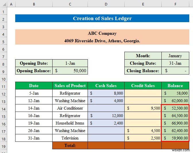 Excel में बिक्री और खरीद लेजर कैसे बनाएं