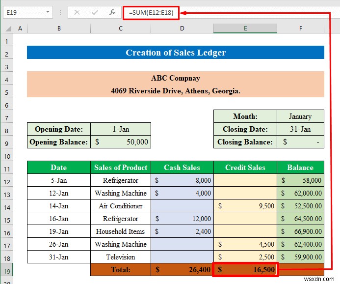 Excel में बिक्री और खरीद लेजर कैसे बनाएं