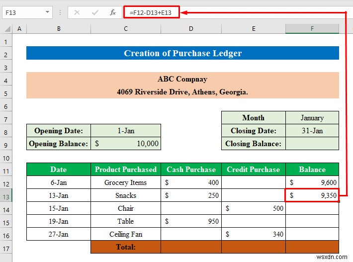 Excel में बिक्री और खरीद लेजर कैसे बनाएं