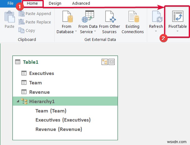 Excel में पदानुक्रम कैसे बनाएं (3 आसान तरीके)