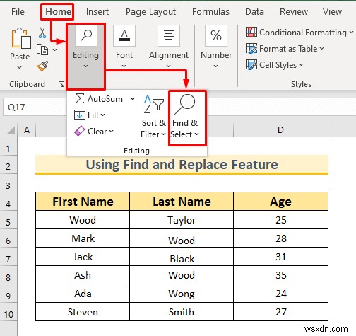 Excel में निश्चित मान वाले कक्षों को कैसे साफ़ करें (2 तरीके)