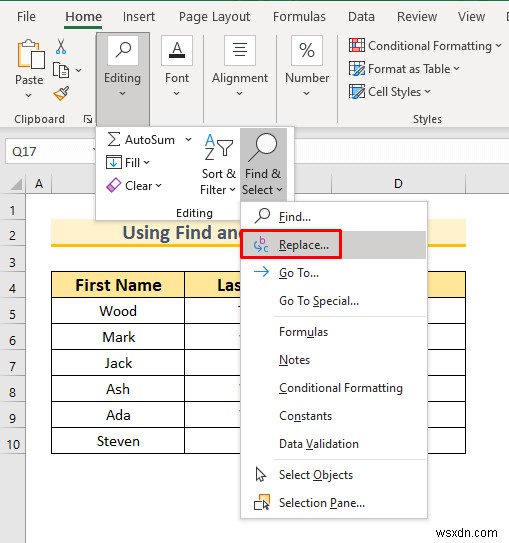 Excel में निश्चित मान वाले कक्षों को कैसे साफ़ करें (2 तरीके)