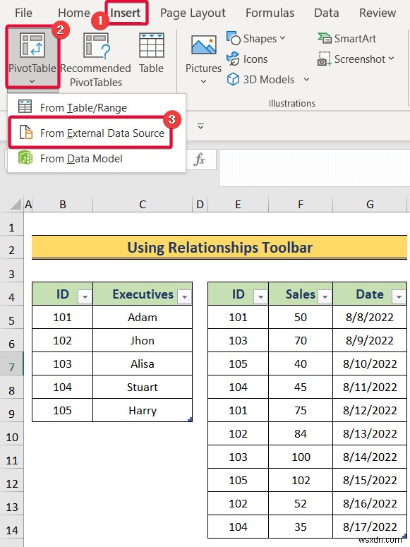 Excel में डेटा मॉडल कैसे बनाएं (3 आसान तरीके)