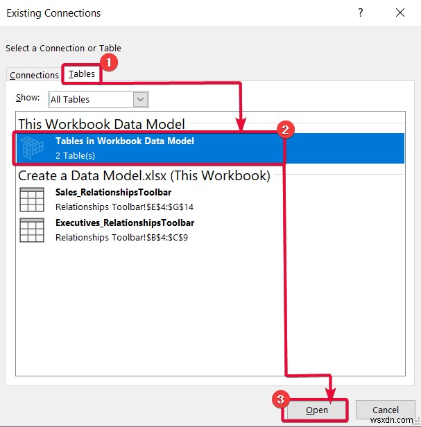 Excel में डेटा मॉडल कैसे बनाएं (3 आसान तरीके)