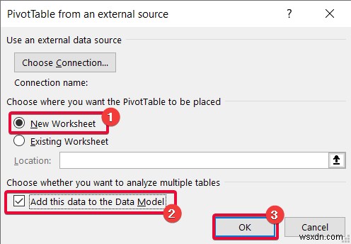 Excel में डेटा मॉडल कैसे बनाएं (3 आसान तरीके)