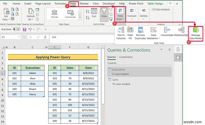 Excel में डेटा मॉडल कैसे बनाएं (3 आसान तरीके)