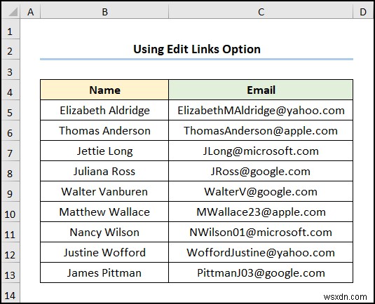 Excel में हिडन लिंक कैसे डिलीट करें (5 आसान तरीके)