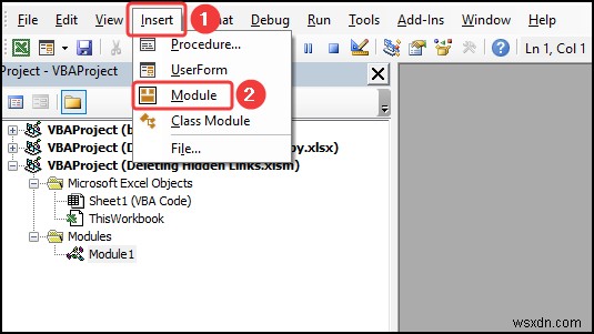 Excel में हिडन लिंक कैसे डिलीट करें (5 आसान तरीके)