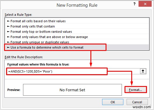 Excel में सशर्त स्वरूपण के साथ संपूर्ण पंक्ति को हाइलाइट कैसे करें