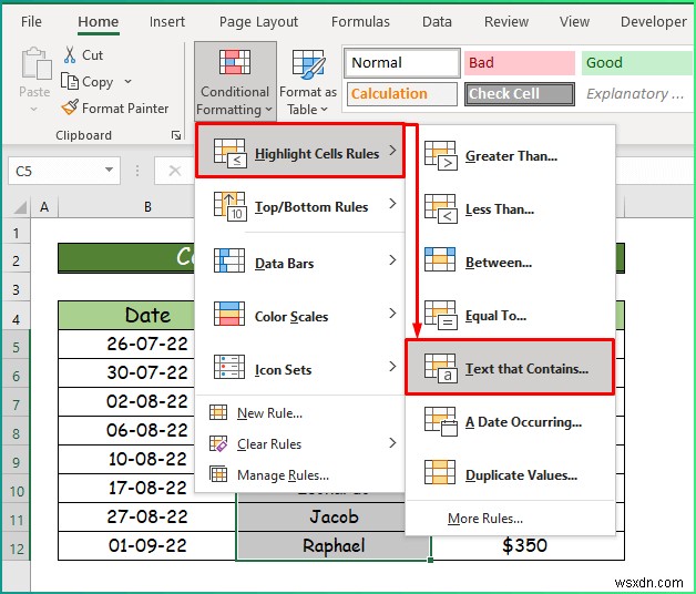 Excel में विभिन्न प्रकार के सशर्त स्वरूपण कैसे लागू करें