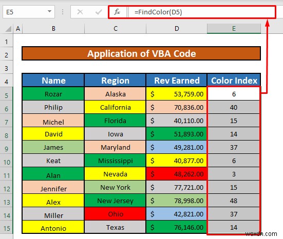 Excel में अनेक रंगों द्वारा कैसे फ़िल्टर करें (2 आसान तरीके)