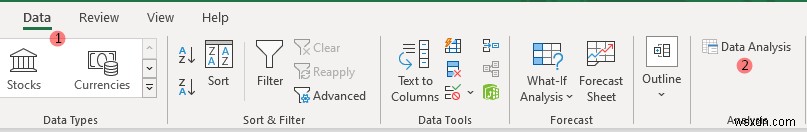 Excel में डेटा विश्लेषण कैसे स्थापित करें