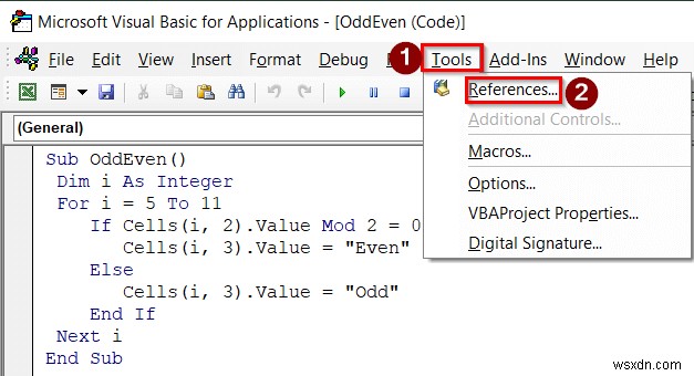 Excel में संदर्भ संवाद बॉक्स कैसे प्रदर्शित करें