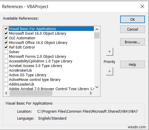 Excel में संदर्भ संवाद बॉक्स कैसे प्रदर्शित करें