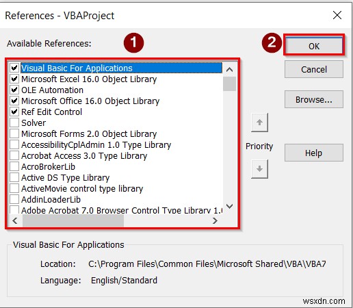 Excel में संदर्भ संवाद बॉक्स कैसे प्रदर्शित करें