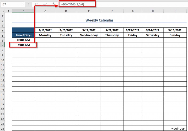 Excel में साप्ताहिक कैलेंडर कैसे बनाएं (3 उपयुक्त तरीके)