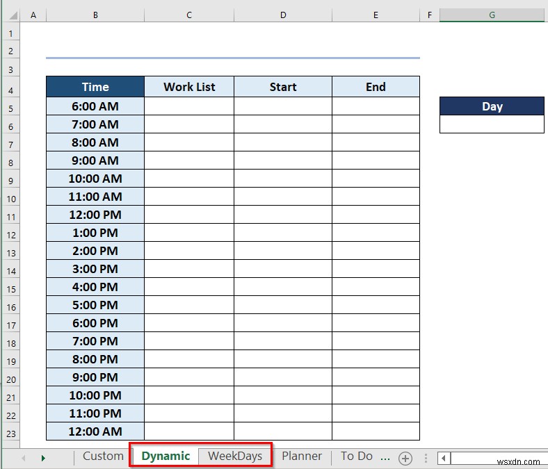 Excel में साप्ताहिक कैलेंडर कैसे बनाएं (3 उपयुक्त तरीके)