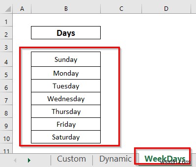 Excel में साप्ताहिक कैलेंडर कैसे बनाएं (3 उपयुक्त तरीके)