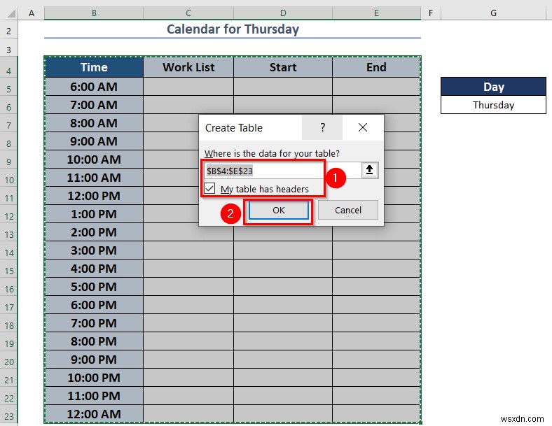 Excel में साप्ताहिक कैलेंडर कैसे बनाएं (3 उपयुक्त तरीके)