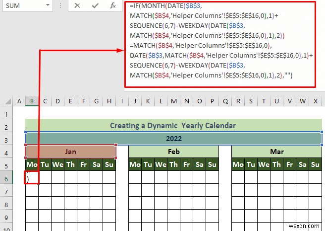 Excel में मासिक कैलेंडर कैसे बनाएं (3 प्रभावी तरीके)