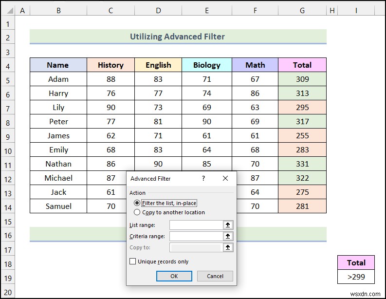 Excel में कंडीशनल फ़ॉर्मेटिंग का उपयोग करके रंग द्वारा फ़िल्टर कैसे करें