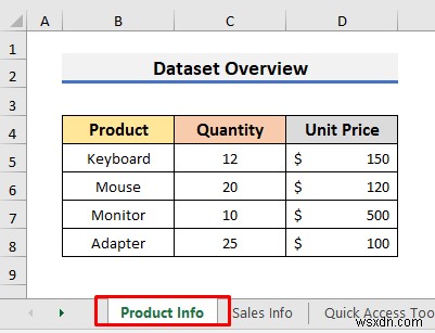 Excel में मैक्रो के बिना बटन कैसे बनाएं (3 आसान तरीके)