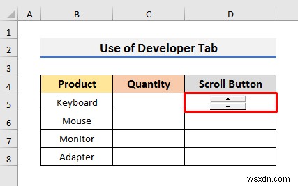 Excel में मैक्रो के बिना बटन कैसे बनाएं (3 आसान तरीके)