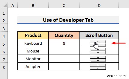 Excel में मैक्रो के बिना बटन कैसे बनाएं (3 आसान तरीके)