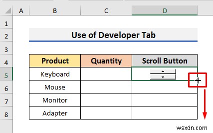 Excel में मैक्रो के बिना बटन कैसे बनाएं (3 आसान तरीके)