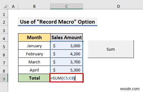 Excel में मैक्रो के बिना बटन कैसे बनाएं (3 आसान तरीके)