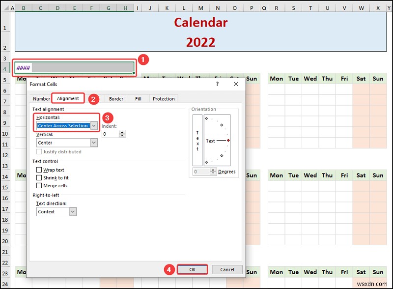 Excel में एक वार्षिक कैलेंडर कैसे बनाएं (आसान चरणों के साथ)