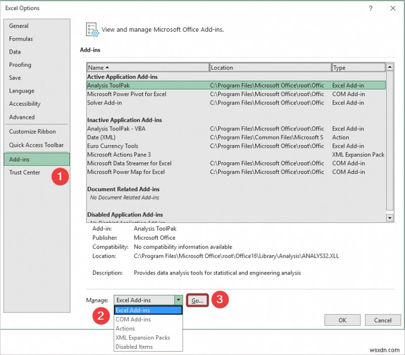 Excel में प्रति नमूना ANOVA की पंक्तियों को कैसे लागू करें (2 आसान तरीके)