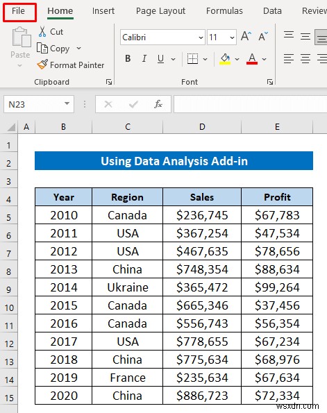 Excel में विश्लेषण के लिए डेटा कैसे दर्ज करें (2 आसान तरीके)