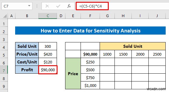 Excel में विश्लेषण के लिए डेटा कैसे दर्ज करें (2 आसान तरीके)