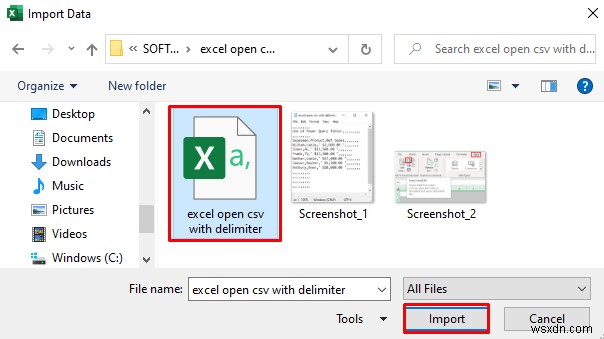 एक्सेल में डेलीमीटर के साथ CSV कैसे खोलें (6 आसान तरीके)