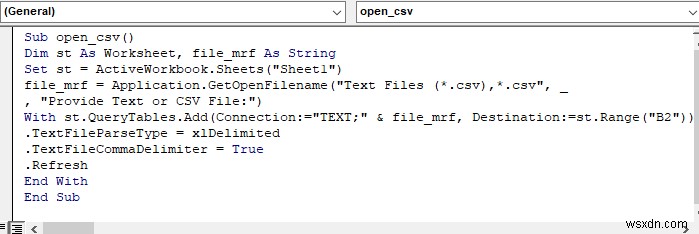 एक्सेल में डेलीमीटर के साथ CSV कैसे खोलें (6 आसान तरीके)