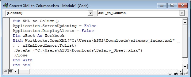 XML को एक्सेल में कॉलम में कैसे बदलें (4 उपयुक्त तरीके)