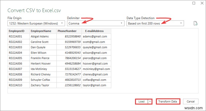 CSV को आसान चरणों के साथ स्वचालित रूप से एक्सेल में बदलें