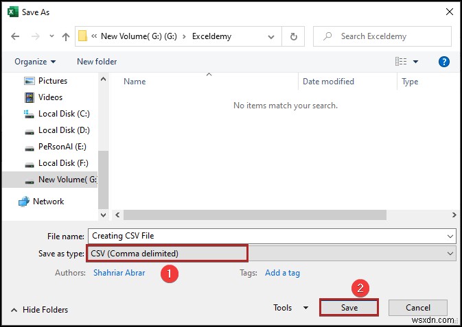 एक्सेल से CSV फ़ाइल कैसे बनाएं (6 आसान तरीके)