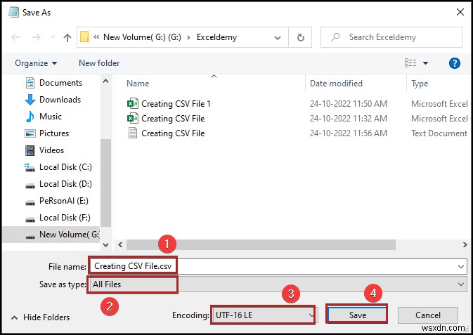 एक्सेल से CSV फ़ाइल कैसे बनाएं (6 आसान तरीके)