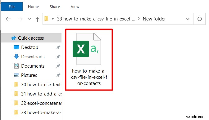 संपर्कों के लिए एक्सेल में CSV फ़ाइल कैसे बनाएं (आसान चरणों के साथ)