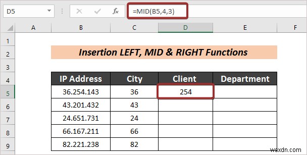 Excel में फ़ॉर्मूला के साथ टेक्स्ट को कॉलम में स्वचालित रूप से कैसे विभाजित करें