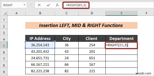 Excel में फ़ॉर्मूला के साथ टेक्स्ट को कॉलम में स्वचालित रूप से कैसे विभाजित करें