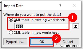 XML को एक्सेल टेबल में कैसे बदलें (3 आसान तरीके)